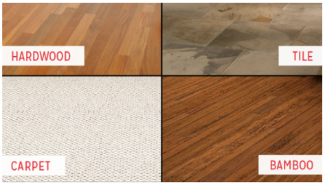 different types of parquet flooring