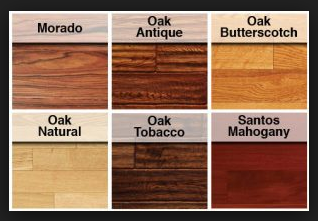 types of parquet flooring material
