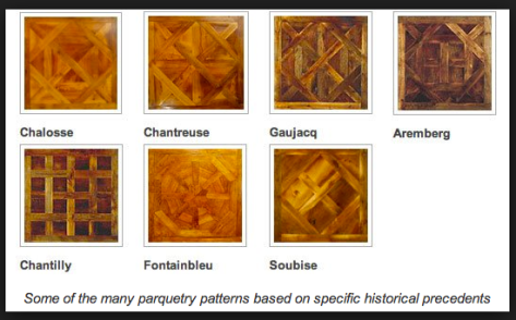 types of parquet flooring patterns